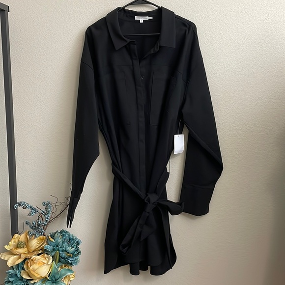 Good American Poplin Shirt Dress NWT - Picture 8 of 13